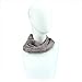 FEITONG Fashion New Infant Toddlers Baby Kids Boys Girls Scarf Colors Stitching O-ring Knit Woolen Baby Scarf Neck Warmer (Gray)