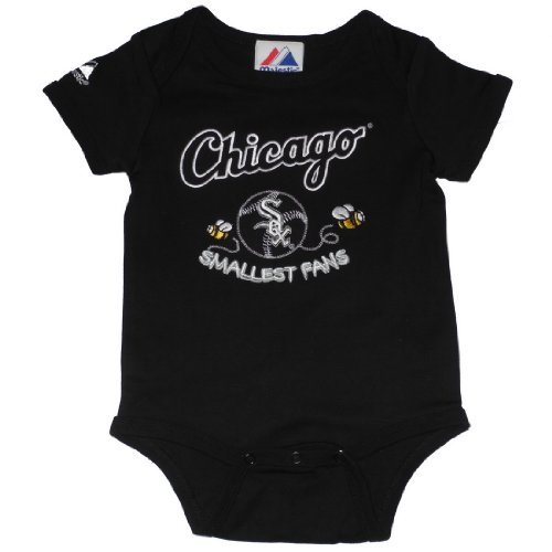 Majestic Chicago White Sox MLB Baby / Infant One-Piece Bodysuit / Romper / Onesie (Size: 18)