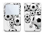 Soccer Balls Design Decal Protective Skin Sticker for Apple iPod video 5th Gen 30GB/ 60GB/ 80GB