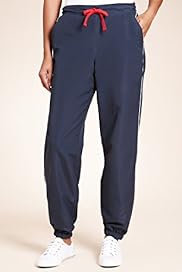 Contrast Drawstring Joggers