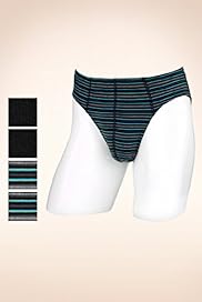 4 Pack Authentic Cool Fresh Pure Cotton Assorted Slips with Stay New