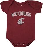 Washington State Cougars Newborn/Infant Cardinal Big Fan Creeper