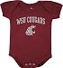 Washington State Cougars Newborn/Infant Cardinal Big Fan Creeper