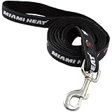 NBA Miami Heat 6' Black Pet Leash