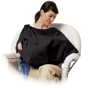 The First Years - Nursing Privacy Wrap Black