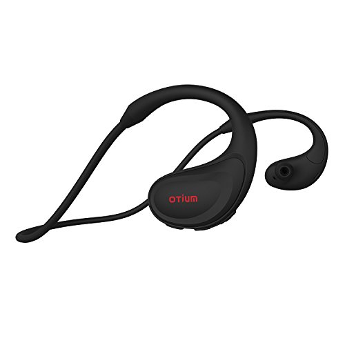 Bluetooth Earbuds, Otium® Power In-Ear Sport Wireless Bluetooth Headphones, CVC 6.0 Noise Cancellation, Stereo Sound with Mic, IPX4 Sweatproof Sports Earphones for Running, Workout, Gym (Black)