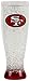 Duck House NFL San Francisco 49Ers 16oz Crystal Freezer Pilsner , Red
