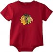 Chicago Blackhawks Newborn Red Primary Logo Creeper by Reebok