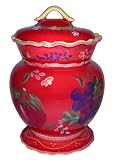 Orchard Wine Grapes Fruit Tuscany Large Cookie Jar, Canister