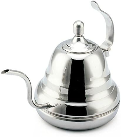 DGCoffee Stainless Steel Pour Over Kettle Gooseneck Coffee Tea Pot, 1.2 Liter