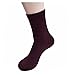 Men's 5-Pack Solid Color Cashmere Crew Socks