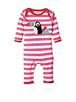 Toby Tiger Pelele Slatou (Rosa / Blanco)