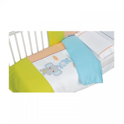 Imagen principal de Bolín Bolón-Funda nórdica+Almohada+Bajera-Colección Colorines-52 Multicolor