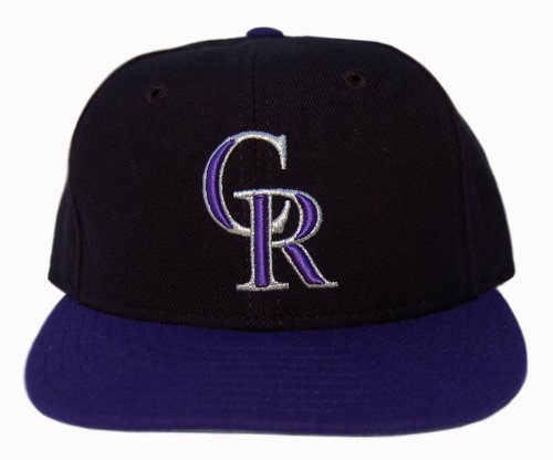 MLB Colorado Rockies Wool New Era Fitted Hat Cap- Size 7 3/4