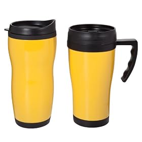 Room Essentials Travel Mug & Coffee Mug Set - Tournament Gold
