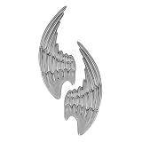 3D Heavenly Angel Wings Car Truck SUV Motorcycle Emblem - Pair 