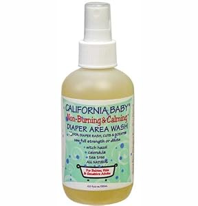 California Baby Non-Burning & Calming Diaper Area Wash - 6.5 oz
