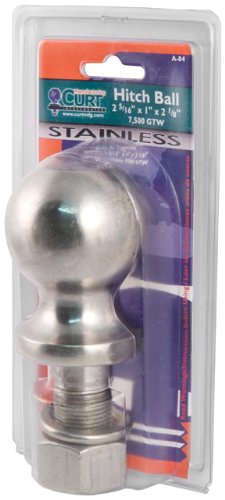 Curt Manufacturing 40084 Hitch Ball, 2 5/16 In X 1 In X 2 1/8 In