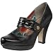 Madden Girl Women's Emile Mary-Jane Pump,Black Paris,7.5 M US