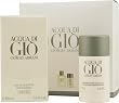 Acqua Di Gio By Giorgio Armani For Men Edt Spray 3.4 Oz & Alcohol Free Deodorant Stick 2.6 Oz