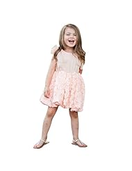 Girls Floral Print Lace Cotton/Tulle Bubble Dress Party Dress 