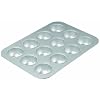 Chicago Metallic Commercial II Traditional Uncoated 12-Cup Muffin Pan