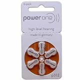 Varta PowerOne P312 Hearing Aid Battery 60 pcs