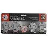 4 Pack Uniform Magnet Set - MLB - New York Yankees