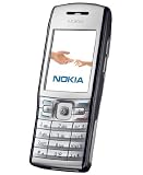Nokia E50 Unlocked Smartphone with Camera, MP3/Video Player, MicroSD Slot--International Version with No Warranty (White)