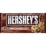 Hershey's Baking Pieces, Milk Chocolate Chips, 11.5-Ounce Bags (Pack of 6)