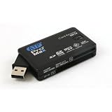 ATP AF-CRMBK-MV1 Multislot PROMAX USB2.0 UDMA Card Reader -Retail (Black)