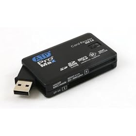 ATP ProMAX USB 2.0 Flash Memory Card Reader AF-CRMBK-MV1 by ATP