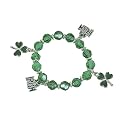 St. Patrick's Day Lucky Charm Bracelet - 12-pk.
