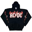 AC/DC - Flocked Flames Hoodie
