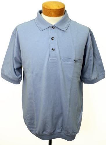 Safe Harbor Banded Bottom Shirt (Large, Light Blue)