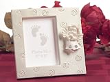 Review Cassiani  / 2x3 Pearl White Frame w Angel and Clear Stones (Set of 12) - Wedding Favors
