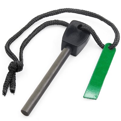 SODIAL(TM) Briquet & silex š€ feu pour battre et obtenir le feu -SAS Outil de survie dans le camping en plein air,un kit