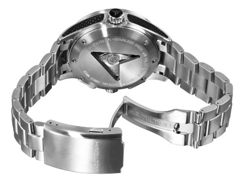 Hamilton Men s H76626135 Khaki X Mach Black Chronograph Dial Watch