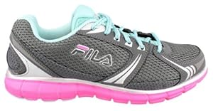 Fila Women's MEMORY DELUXE 5 Gray Running Sneakers 9 M