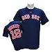 (マジェスティック)Majestic MLB レッドソックス #19 ジョシュ・ベケット Player Tシャツ (ネイビー)