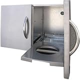Cal Flame Stainless Steel 30 Inch Door & Drawer Combo