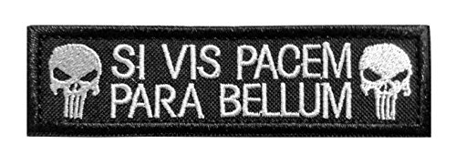 WZT Si Vis Pacem Para Bellum Patch-military Velcro (2)