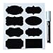 ONLY TILL STOCKS LASTS! on 5 STAR Rated Chalkboard Label Stickers (40) with 8 Unique Sticker Designs per sheet + Chalkboard Marker Pen - Cheapest Set Available on AMZ - BUY NOW BEFORE IT'S TOO LATE!