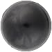 DimcoGray Black Phenolic Ball Knob Female, Brass Insert: 5/16-18" Thread x 7/16" Depth, 1-3/8" Diameter x 1-19/64" Height x 5/8" Hub Dia (Pack of 10)