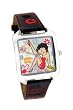 Betty Boop Womens Leather Strap Watch #BB-W412A