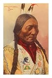 Chief Sitting Bull, Sioux Indian Premium Poster Print, 8x12
