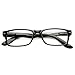 zeroUV - Casual Fashion Horned Rim Rectangular Frame Clear Lens Eye Glasses