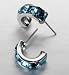 (Parent_T061033A) Autograph Multi-Faceted Stone Hoop Earrings Made with CRYSTALLIZEDÃ¢â€žÂ¢ - Swarovski Elements in Miscellaneous