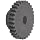 Martin Worm Gear, 14.5° Pressure Angle, Cast Iron, Inch