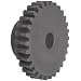 Martin W624Q Worm Gear, 14.5° Pressure Angle, Cast Iron, Inch, 1.000" Face, 1 1/4" Bore Diameter, 4" Pitch Diameter, 4.373" Outer Diameter, 24 Teeth